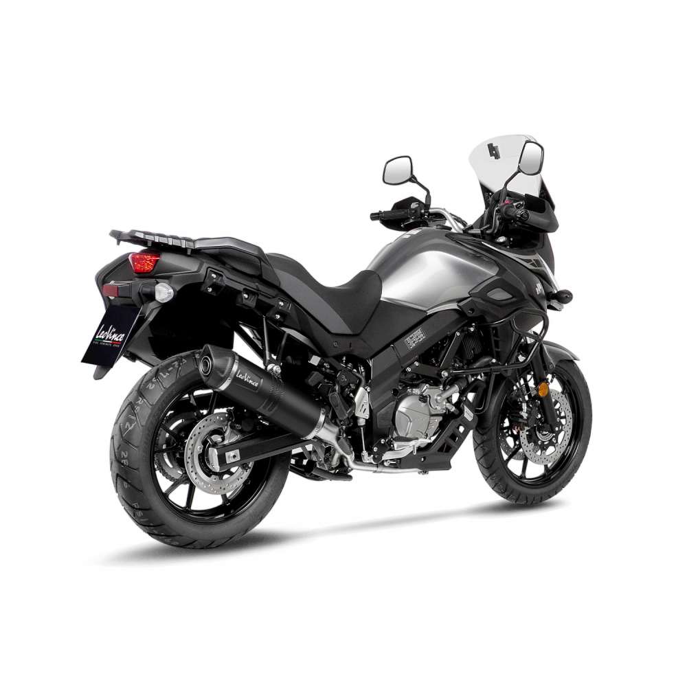 14377EB_Exosto Full System Leovince Evo Inox Suzuki V-strom 650-2