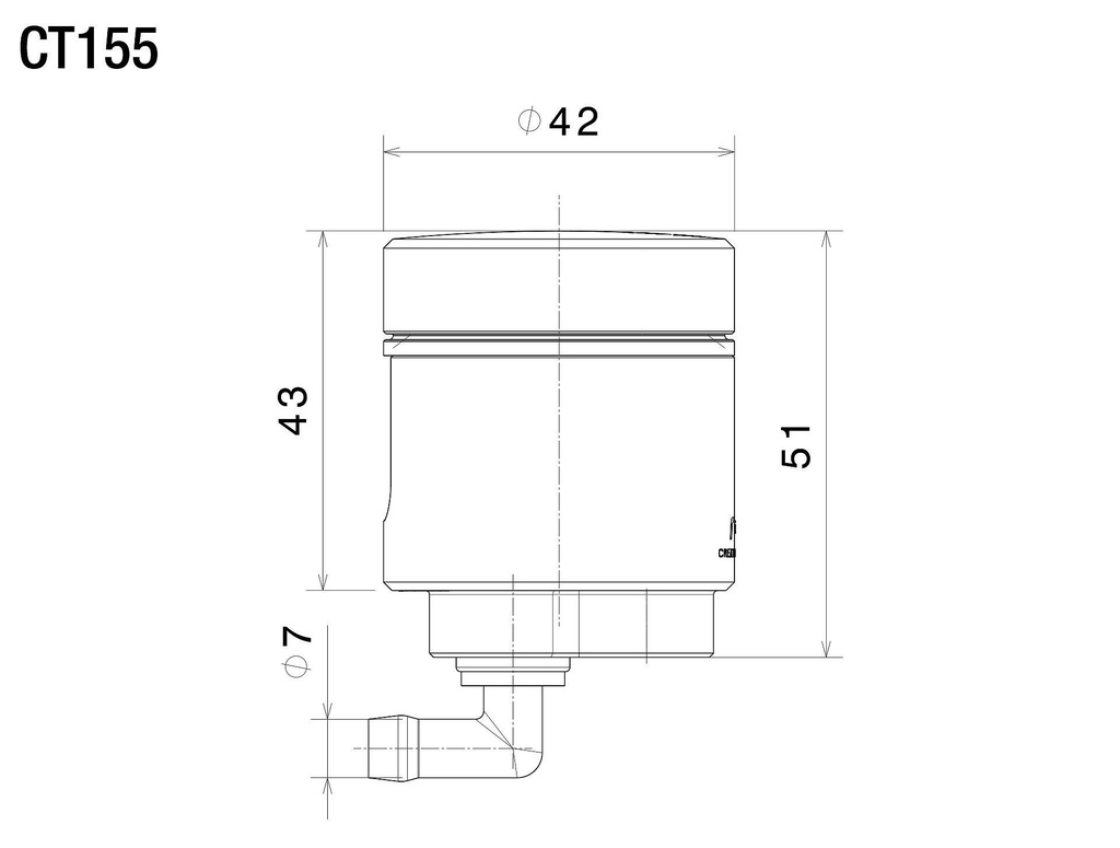 Depósito de Liquido Clutch NOTCH 1