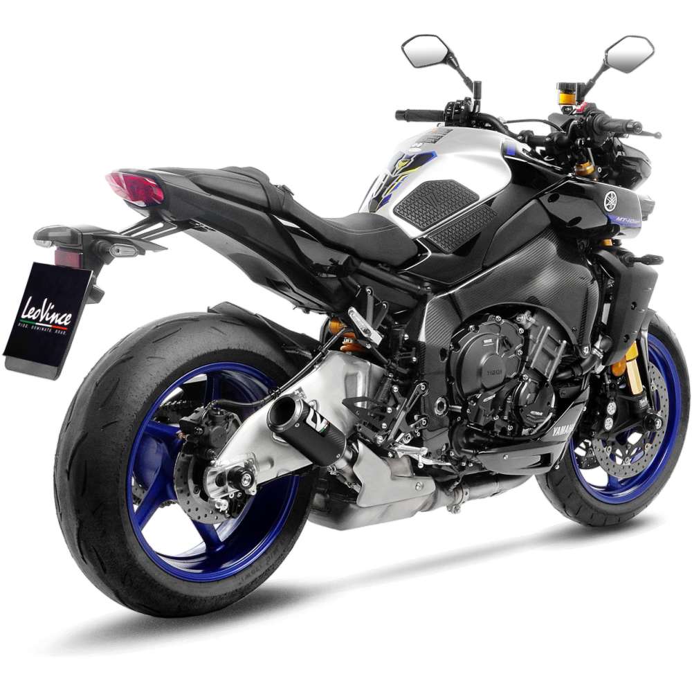 Exosto Slip-on Leovince LV Corsa Carbon Ø65 Yamaha MT-10