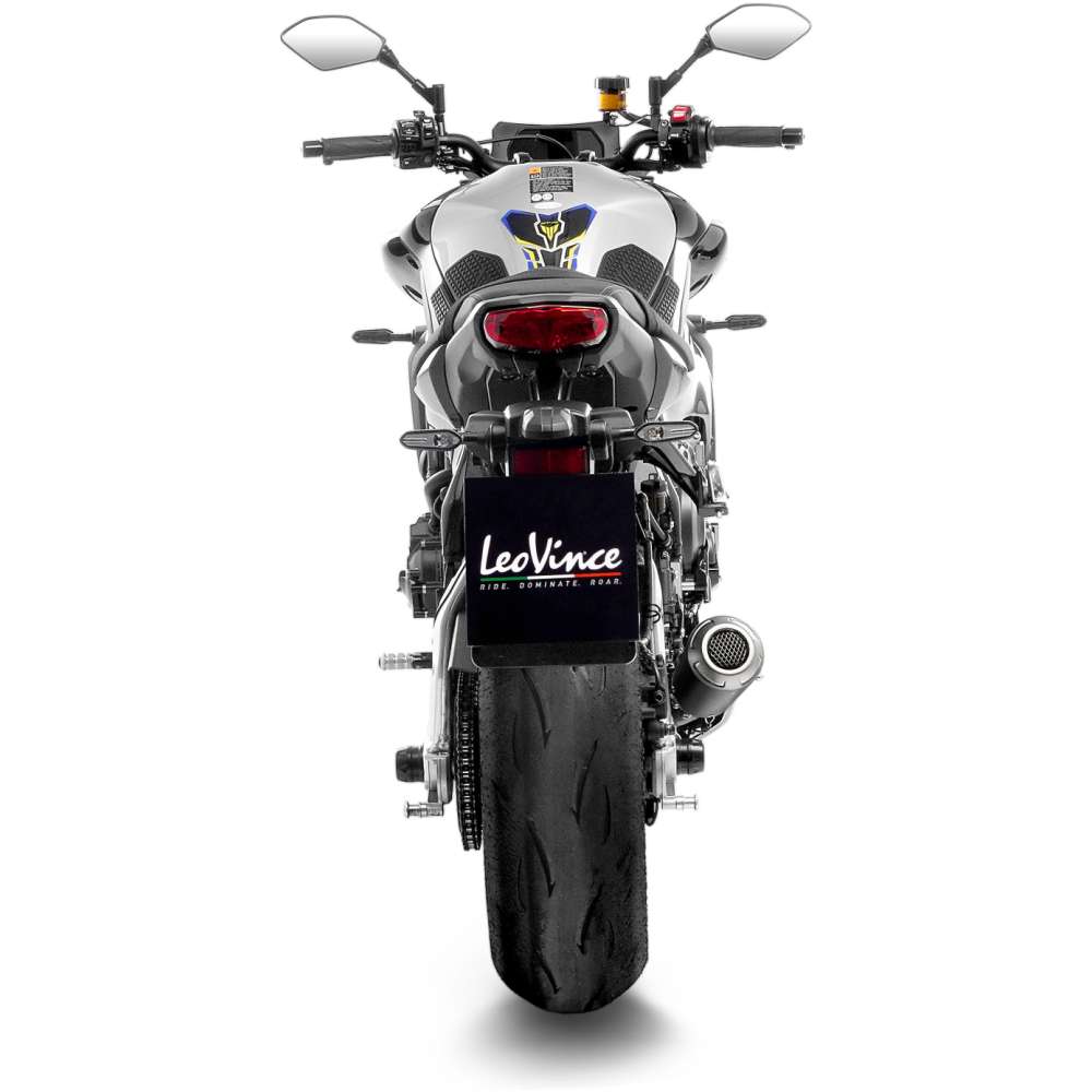 15203C Exosto Slip-on Leovince GP LV10 Carbon Ø54 Yamaha MT-10 16 E5-4