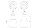 Slider Motor Rizoma Pro BMW M1000RR 2023-2024