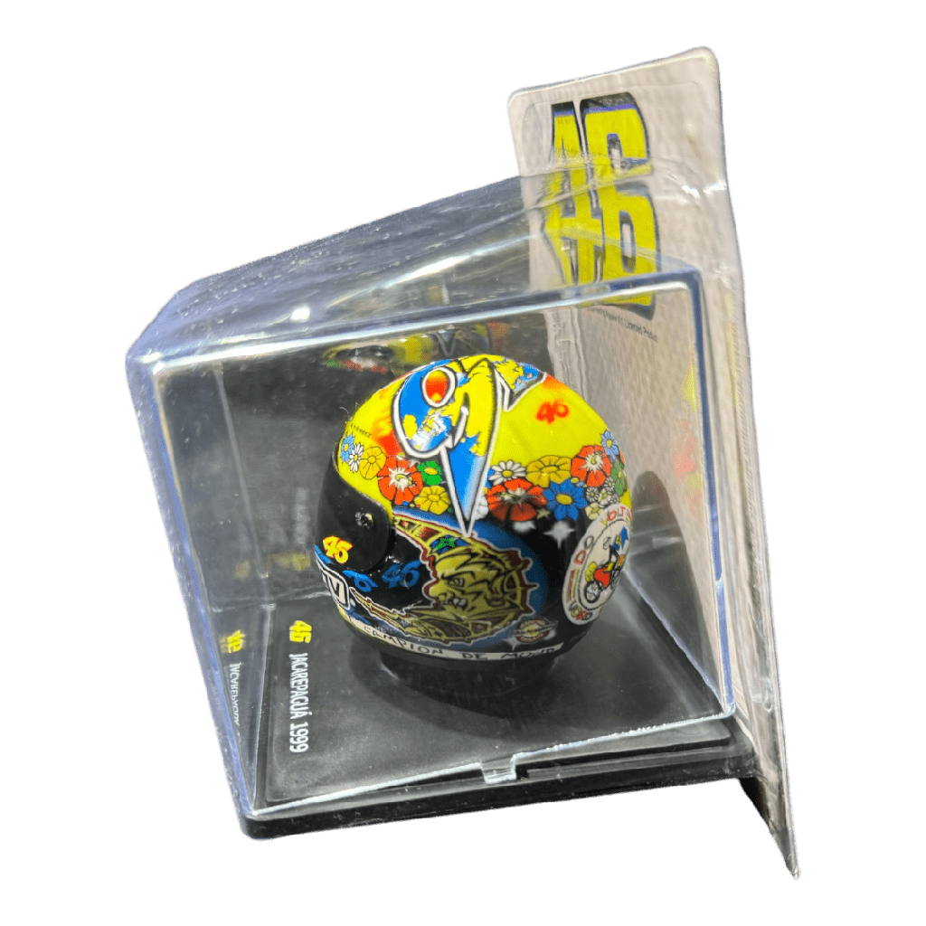 Casco Coleccionable VR46 Escala 1/5 GP Brasile 1999