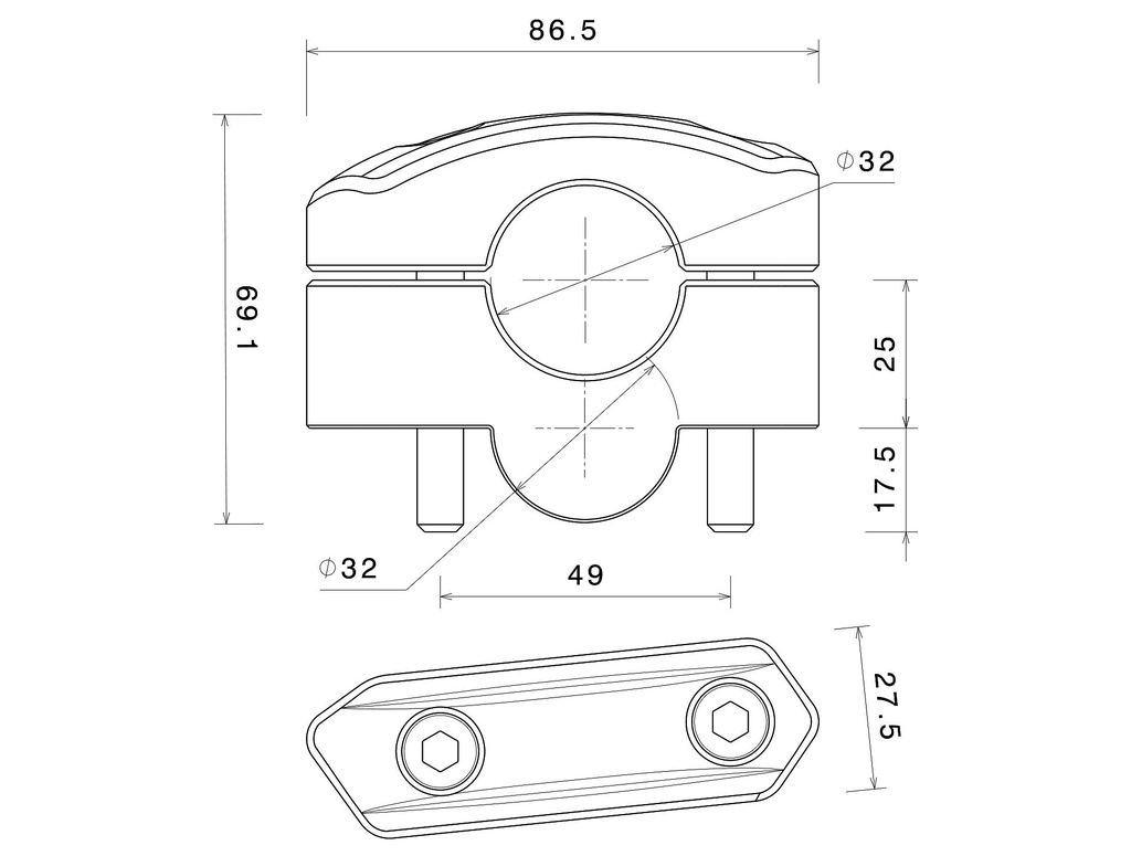 Torres Elevadoras Rizoma BMW  R1300 GS