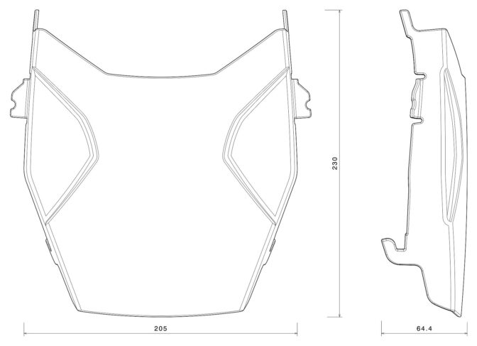 ZBW112A_Protector Farola Rizoma BMW R1300 GS-3