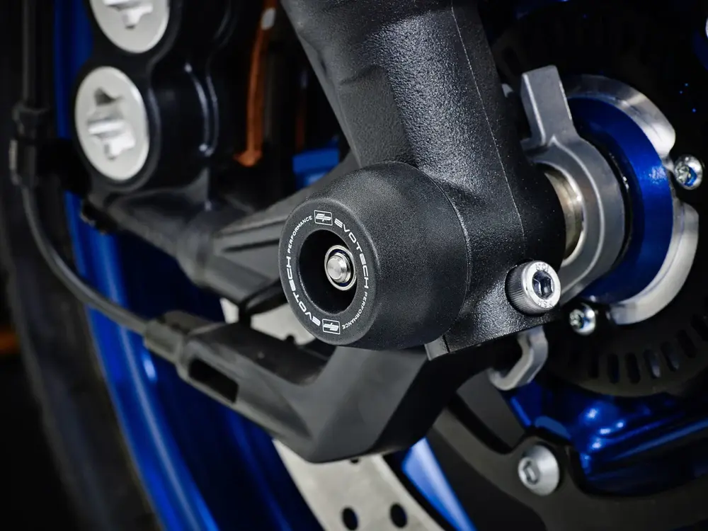 PRN013668-015415 Slider Rueda Delantera +Trasera Kit Evotech  Yamaha MT-09 (2021-2024)-3.webp