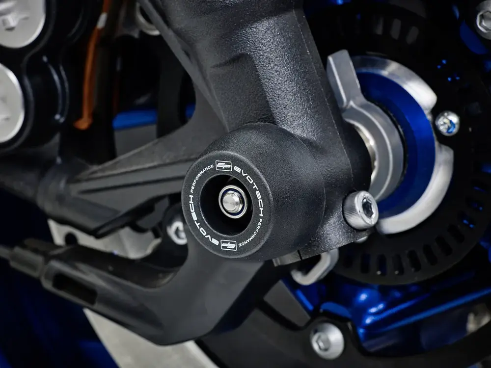 PRN013668-015415 Slider Rueda Delantera +Trasera Kit Evotech  Yamaha MT-09 (2021-2024)-2 .webp