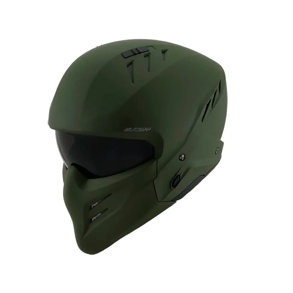 K6AM00X6. Casco Abierto Somy Armor Negro Plano Matte ECE2206 (2).webp