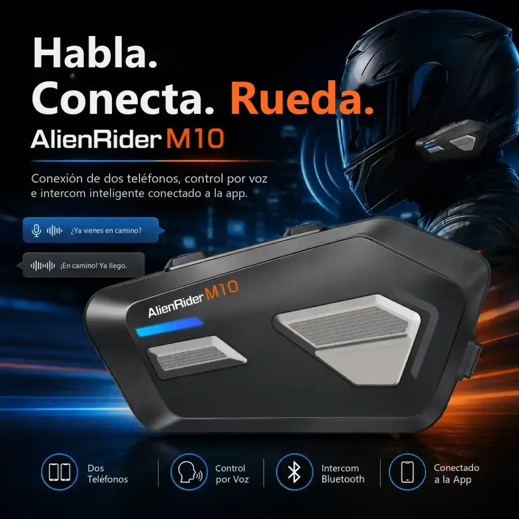 8517629400 M10 pro intercomunicador AlienRider4.webp