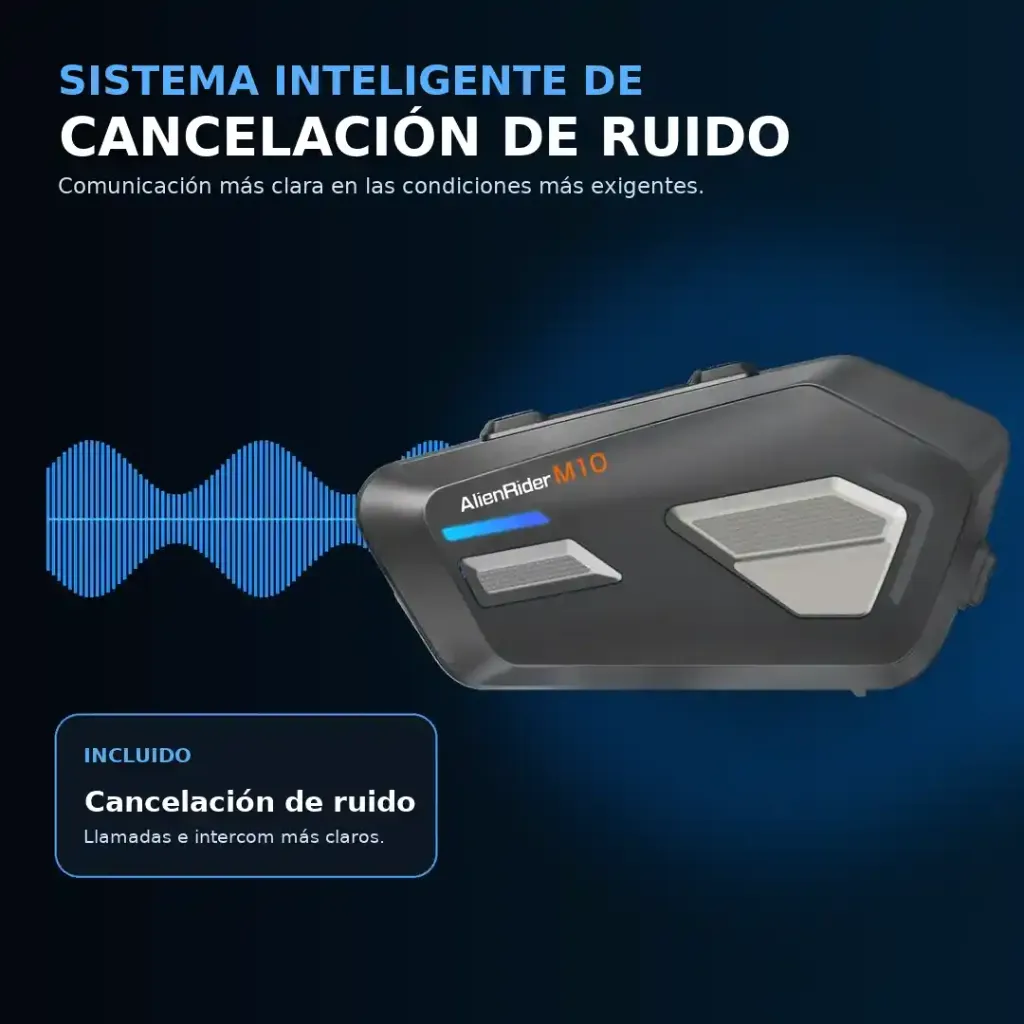 8517629400 M10 pro intercomunicador AlienRider6.webp