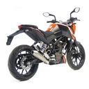 Exosto Slip-On Leovince Sbk Gp Style Acero Inox KTM Duke 125 11-16 3