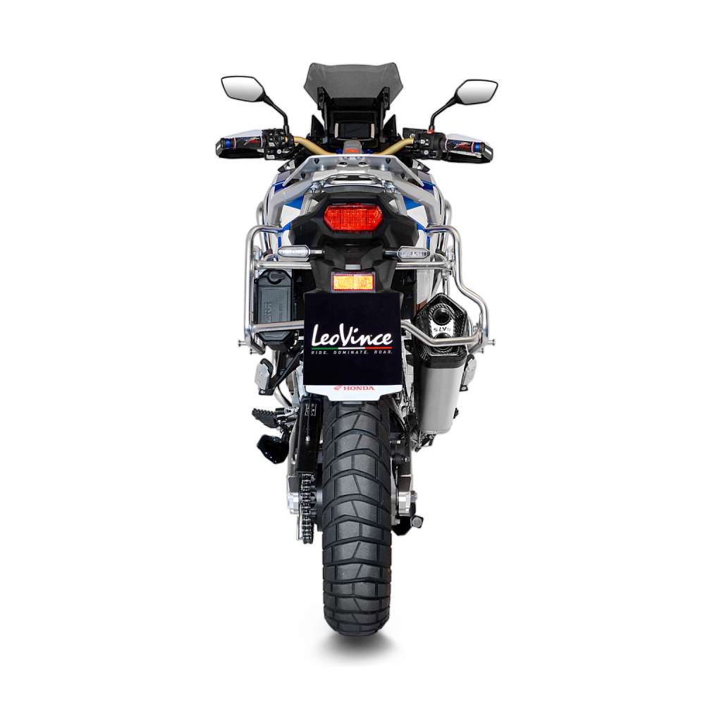 Exosto Slip-on Leovince LV12 Inox Honda CRF1100 Africa Twin 2