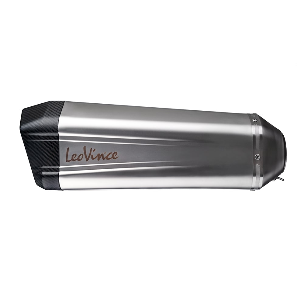 Exosto Universal Leovince LV12 Inox Ø75 1