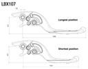 Manigueta Freno Rizoma Adjustable Plus Honda X-adv 1