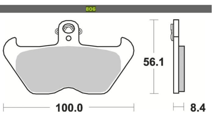 Pastilla freno Bmw 1050 01-04 1