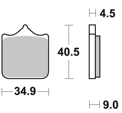 Pastillas Freno Sinterizada Delantera BMW S1000R 14-18 / S1000RR 10-15 2