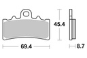 Pastillas Freno Sinterizada G310R / Duke 125 200 12-15 / Duke 390 ABS 13-17 1