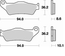 Pastillas Freno Sinterizada Trasera R1150 GS / R1200 GS 04-12 / K1300R / NineT 1200 1