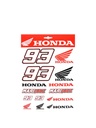 Calcomanias Honda Dual Stickers 5