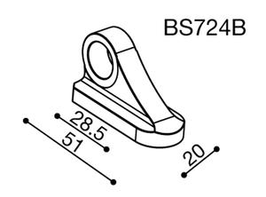 Adaptador Espejo R6 03-07 / R1 02-08 / FZ6 04-08 / Daytona 675 06-08 3