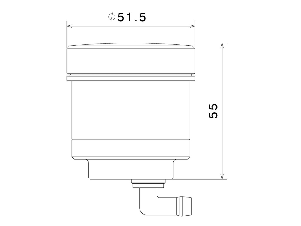 Depósito de Liquido freno delantero PURE 2