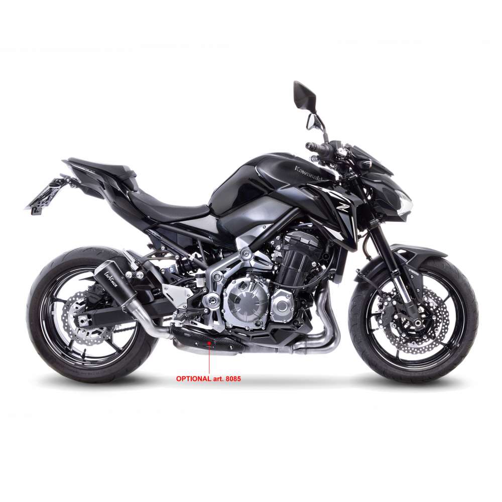 Exosto Slip-on Leovince LV10 Black Inox Kawasaki Z900 ABS '17