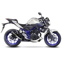 Exosto Slip-on Leovince LV10 Black Yamaha R3 MT-03 '16