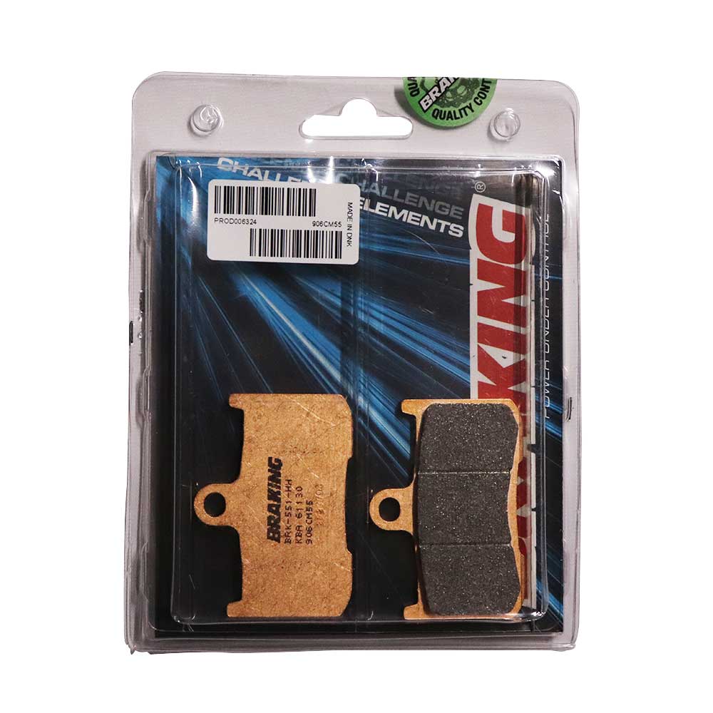 [906CM55] Pastillas Freno Sinterizada Delantera Z800 / Z900 ABS 18 / Z1000 03-06 / Bking 08-10 / Tiger 1050