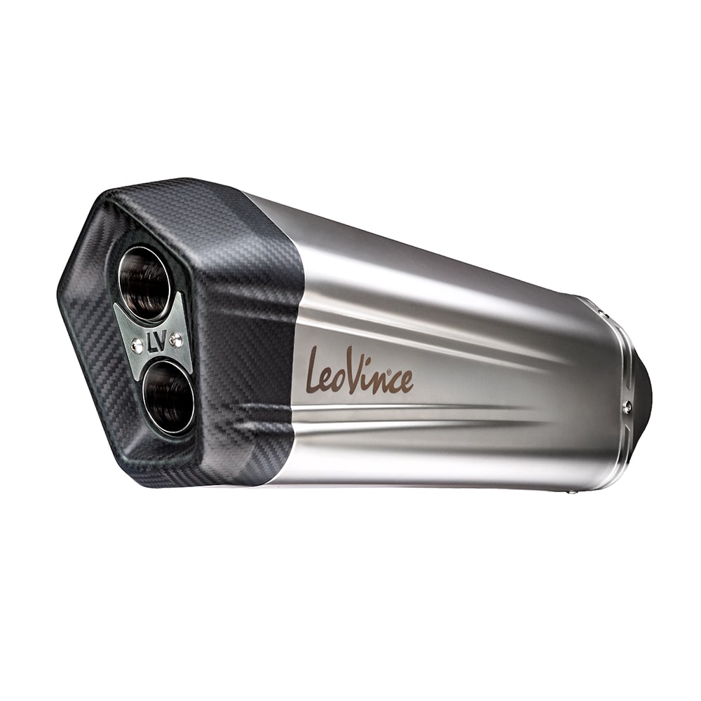 [9789] Exosto Universal Leovince LV-12 Inox Ø75