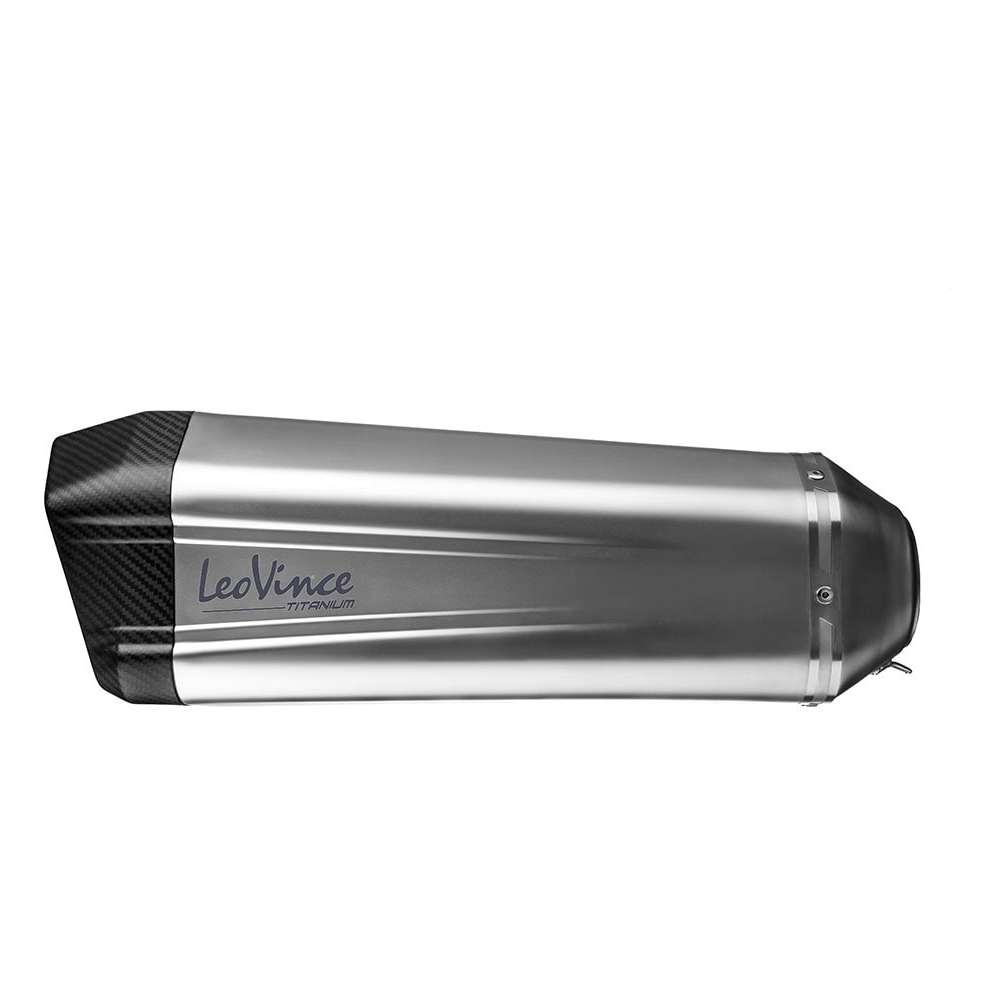 [9789T] Exosto Universal Leovince LV-12 Titanio Ø75