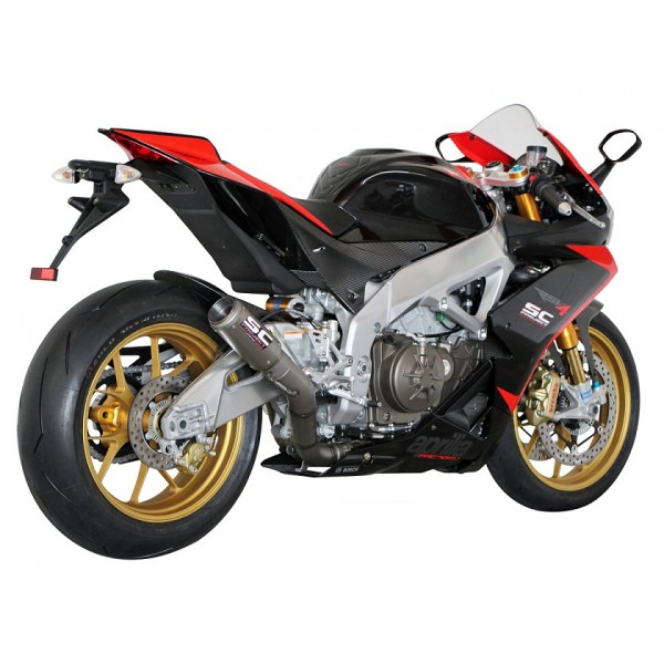 Exosto Slip-on CR-T Titanio Aprilia RSV4