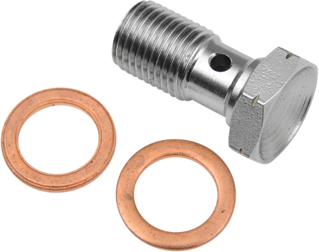 [P992-03-31CH] Banjo Bolt - 10 mm x 1 mm - Single - Steel