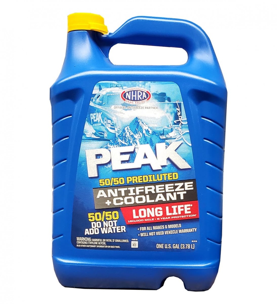 Liquido Refrigerante Peak Long Life 50% Rojo 1gl