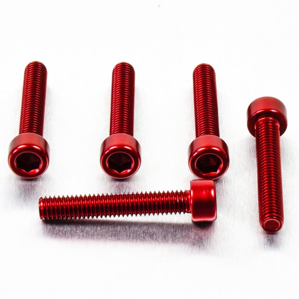 [PB630-5R] Tornillos Aluminio M6 X30mm x 5 und