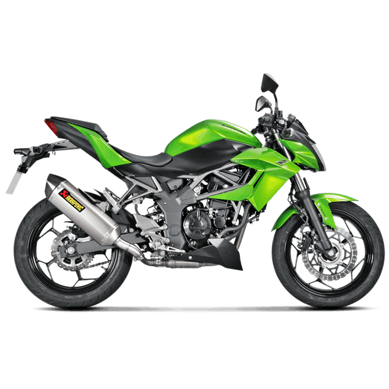 Exosto Slip-On Akrapovic Line (SS) Kawasaki Z250SL 2017