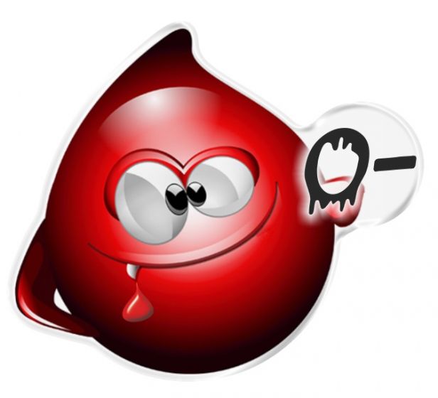 Sticker Casco Tipo Sangre O-