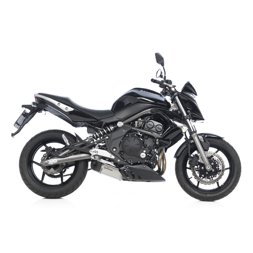 Escape Slip-On Leovince Sbk Evo Kawasaki ER-6N/F / Versys 650 06-14 Inox 10 U.B. 