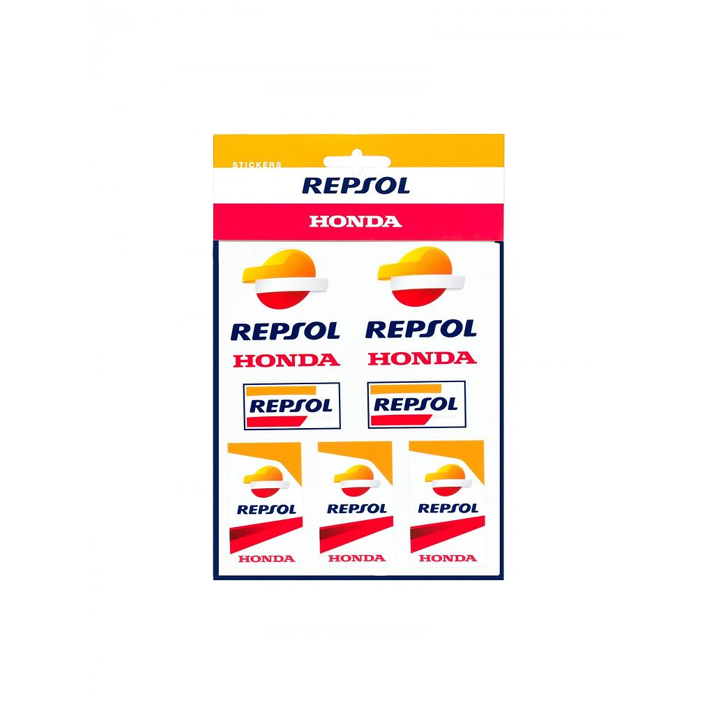 Calcomanias Repsol Honda Medianas