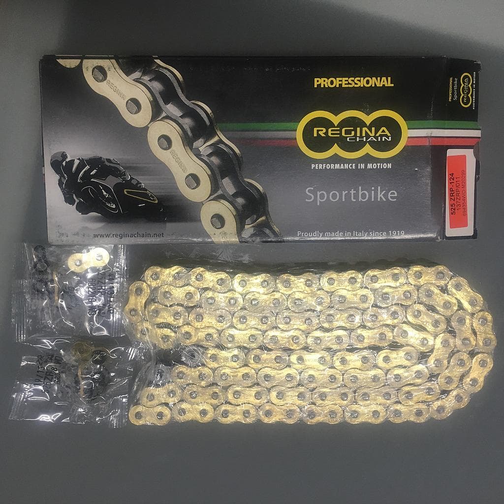 [137ZRP/00C] Cadena Regina 525 x 114 Eslabones 137ZRP En Caja Con Remache