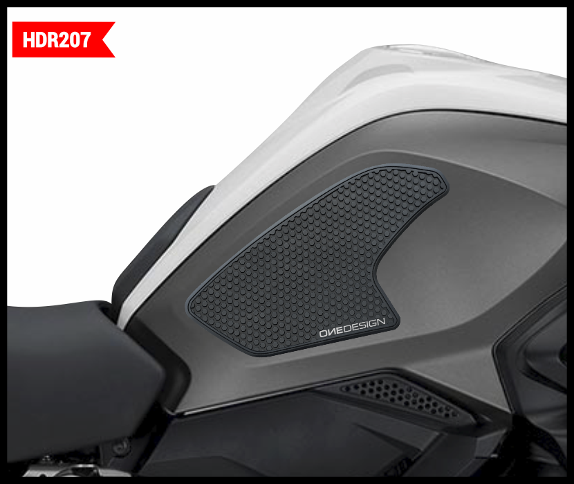 Protectores de Tanque Laterales OneDesign HDR BMW R1200GS 2013/2018 Negro