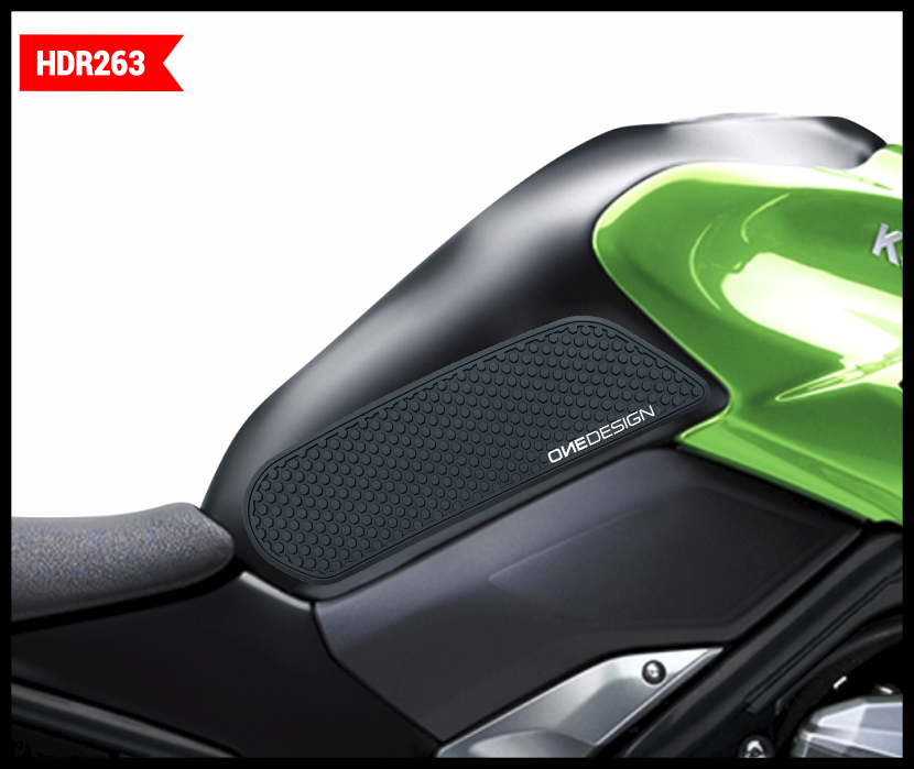 Protectores de Tanque Laterales OneDesign HDR Kawasaki Z900 2017/2018 Negro