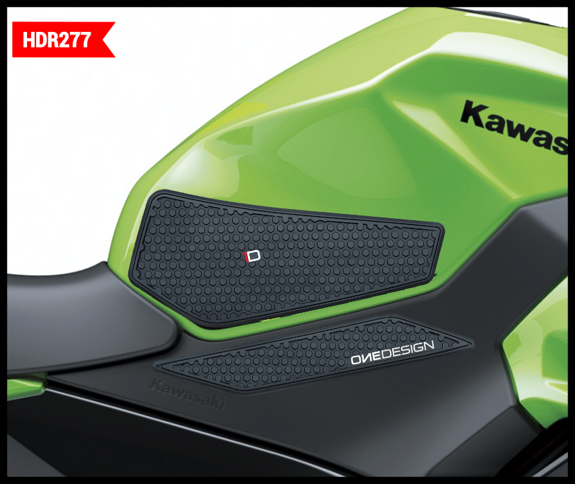 Protectores de Tanque Laterales OneDesign HDR Kawasaki NINJA 400 2018 Negro