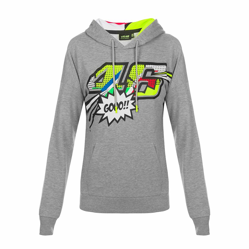 [VRWFL352405NFXS] Buzo Sudadera Mujer VR46 Pop Art (XS)