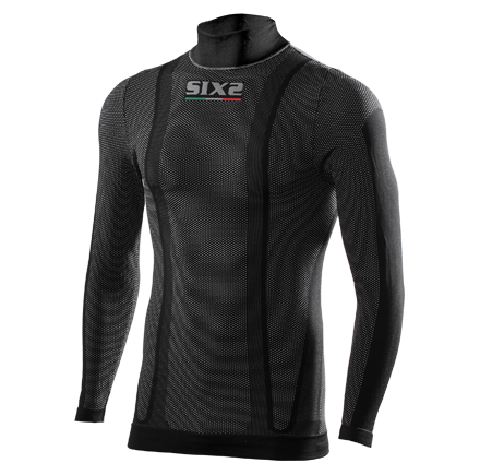[TS3-BK-XS] Buzo Camisa Manga Larga Cuello T (XS)