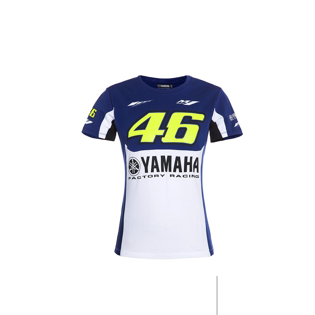 [YDWTS214709-WS] Camiseta Mujer Yamaha Dual (S)