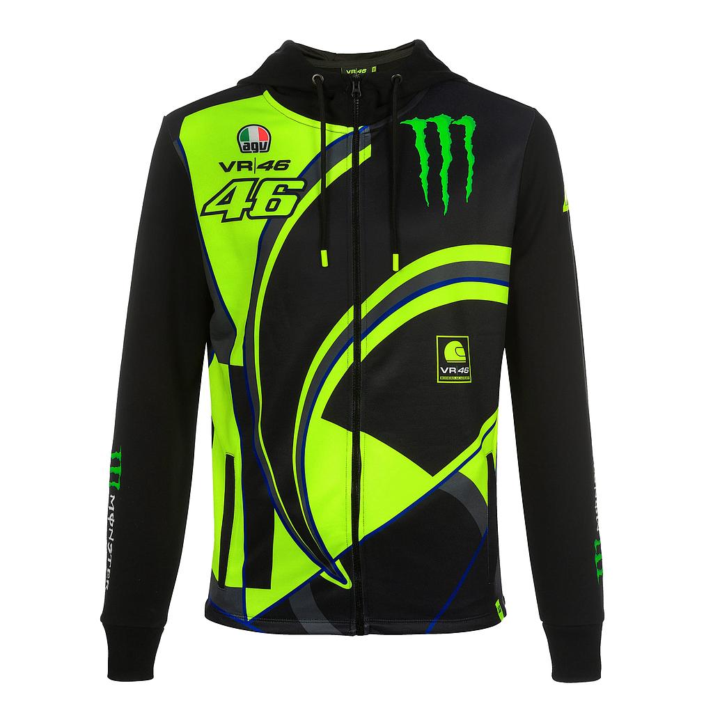 [MOMFL358404S] Buzo Sudadera Con Capucha VR46 Monster (S)