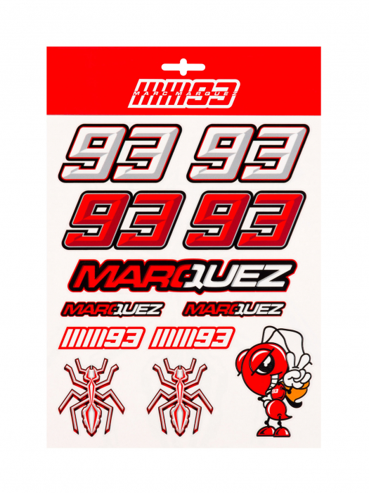 Set Calcomanias Grandes Marquez