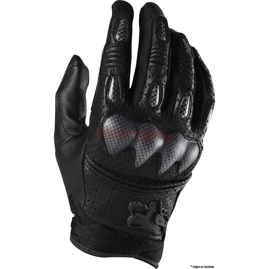 [01095-001-S] Guantes Bomber Cuero Carbon Mate (S)