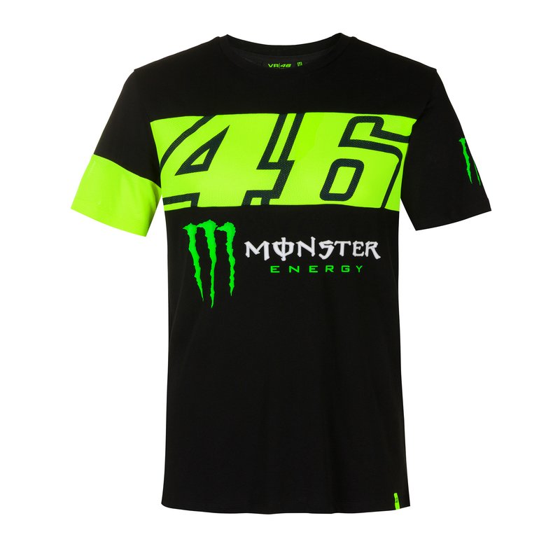 Camiseta VR46 Dual Monster Energy