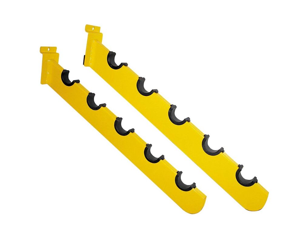 Exhibidor Handlebar Waterfall Slatwall Arms - Yellow