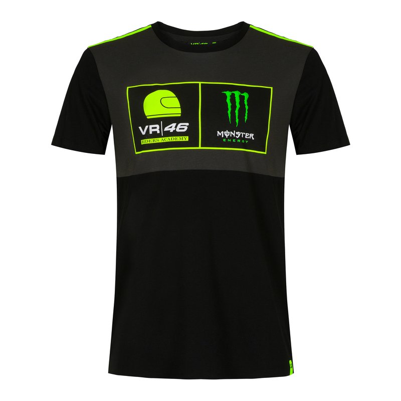 [MRMTS398203S] Camiseta VR46 Riders Academy Monster Energy (S)